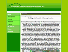 Tablet Screenshot of buergerliste-gmd-lindberg.de